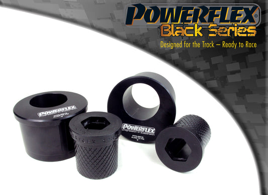 Powerflex Caster Offset Front Wishbone Rear Bushes (66mm) for BMW 3 Series E46, Z4 E85 / E86 & Z4 M - Black Series