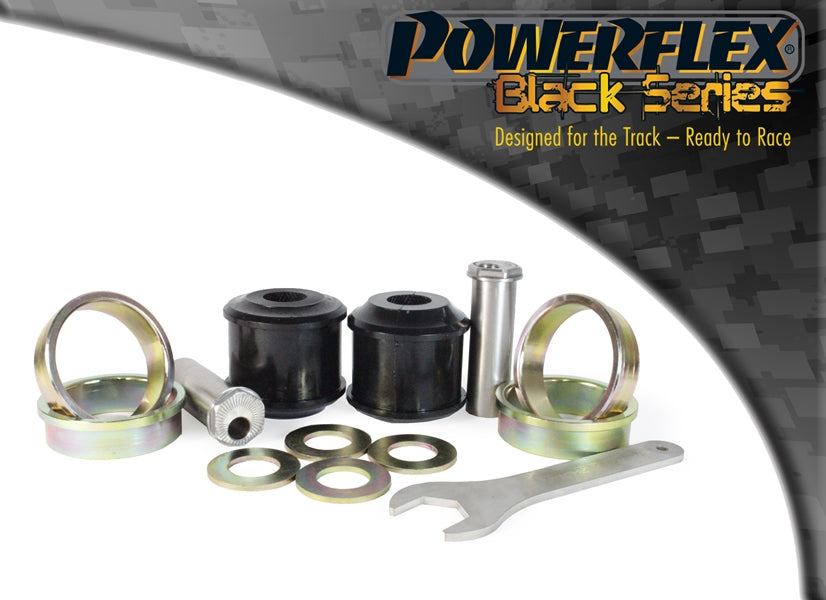Powerflex Front Radius Arm to Chassis Bushes, Caster Adjustable (M5 / M6) for BMW M5 F10, M6 F06 / F12 / F13 - Black Series