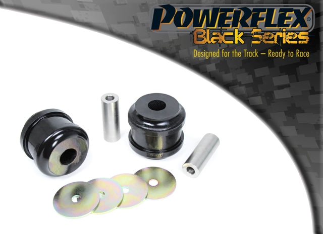 Powerflex Front Radius Arm to Chassis Bushes for BMW 5 Series E60 saloon / E61 Touring, M5 E60 / E61, 6 Series E63 / E64 inc M6 - Black Series