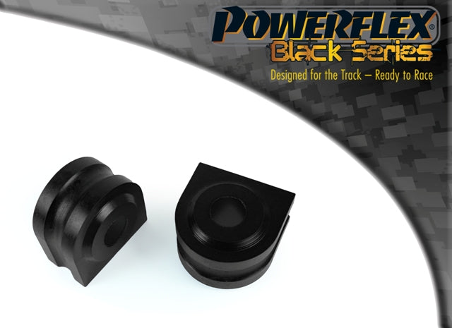 Powerflex Front Anti Roll Bar Mounts 24.6mm for BMW 5 Series E60 saloon / E61 Touring, 7 Series E65 / E66 / E67 - Black Series