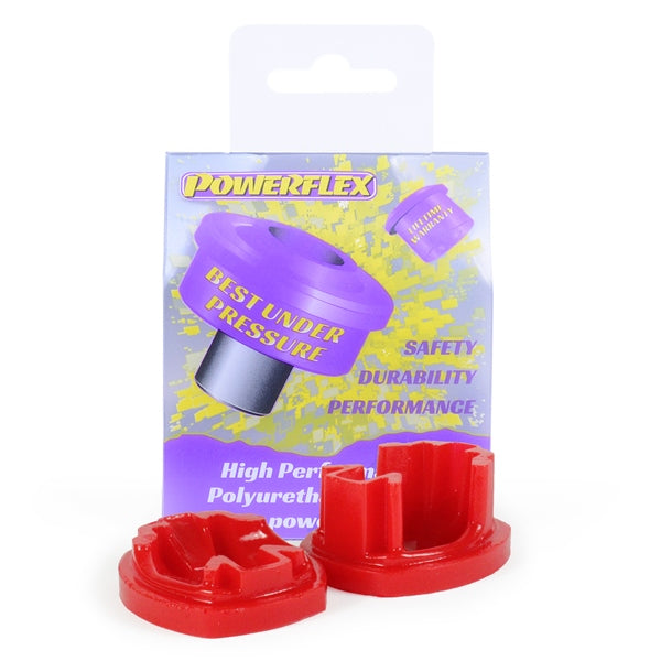 Powerflex Rear Lower Engine Mount Insert for Vauxhall Crossland, Citroen C3 (2009-2016), C3 Picasso, DS3, Peugeot 207, 208 (2012-2019), 2008 (2013-2019) - Red 65A (standard diesel)