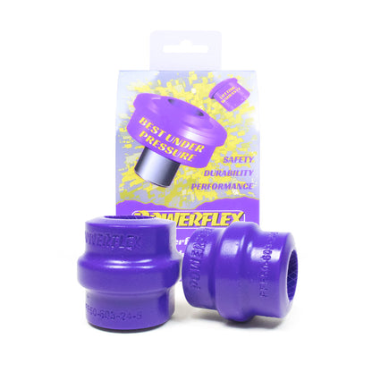 Powerflex Front Anti Roll Bar Bushes 24.5mm for Peugeot 307, 308, 3008, 5008, RCZ, Citroen Berlingo, C4, C4 Picasso, DS4