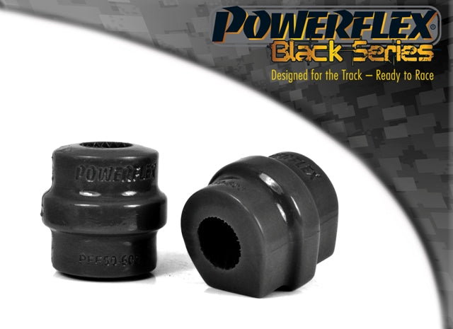 Powerflex Front Anti Roll Bar Bushes 25mm for Peugeot 307, 308, 3008, 3008 HYbrid4, 5008, RCZ, Partner, Citroen Berlingo, C4, C4 Picasso, DS4, DS5, DS5 Hybrid4 - Black Series