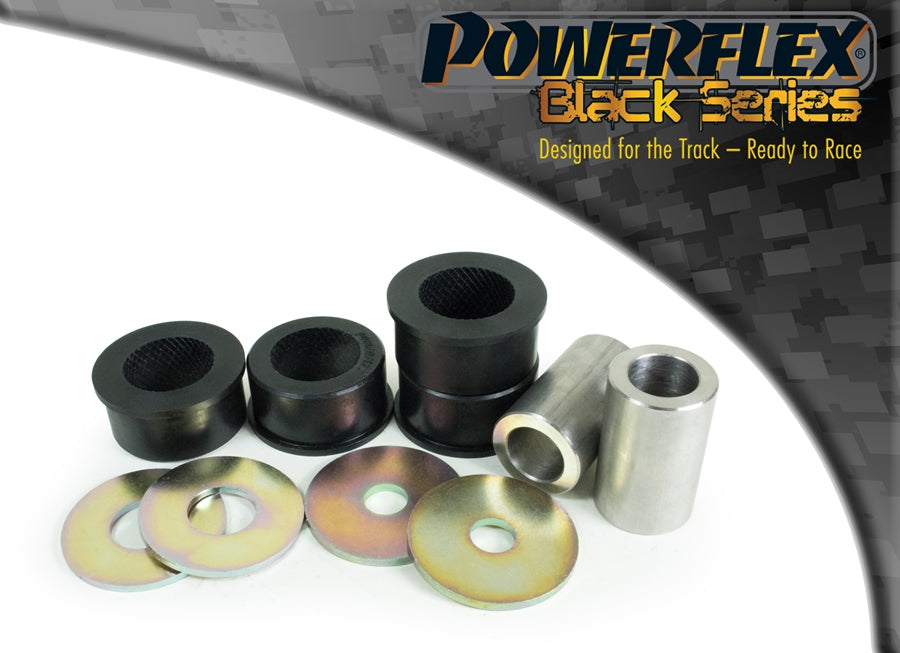 Powerflex Front Wishbone Rear Bushes (Round) for Porsche 944 inc S2 / Turbo (1985 on), 968 - Black Series