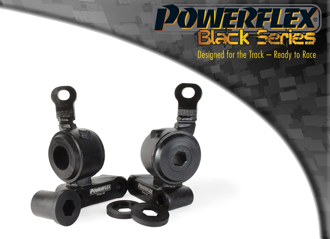Powerflex Front Wishbone Rear Bushes & Brackets for Mini R50 / R52 / R53 - Black Series