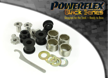 Powerflex Front Wishbone Bushes, Camber Adjustable for Renault Twingo II, Wind - Black Series