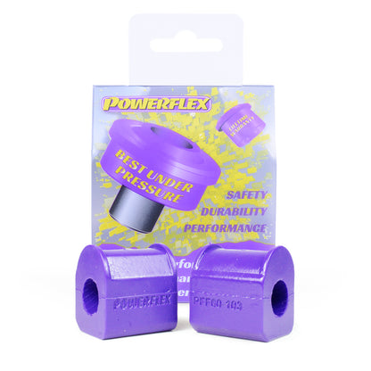 Powerflex Front Anti Roll Bar Inner Mounts 21mm, 45mm High for Renault 5 Mk2, 5 GT Turbo
