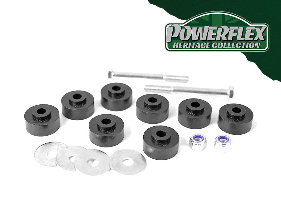 Powerflex Front Anti Roll Bar Outer Mounts for Renault Clio I, Twingo II - Heritage Collection
