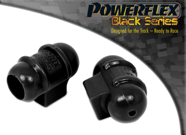Powerflex Front Anti Roll Bar Outer Mounts 23mm for Renault 19, Clio I, Clio II, Clio V6, Megane I, Scenic I - Black Series