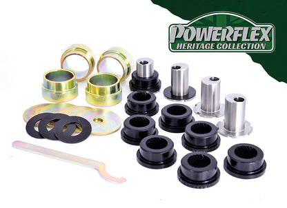 Powerflex Front Lower Wishbone Bushes, Camber Adjustable for Renault 19, Clio I, Clio II, Clio V6, Megane I, Scenic I, Twingo II - Heritage Collection