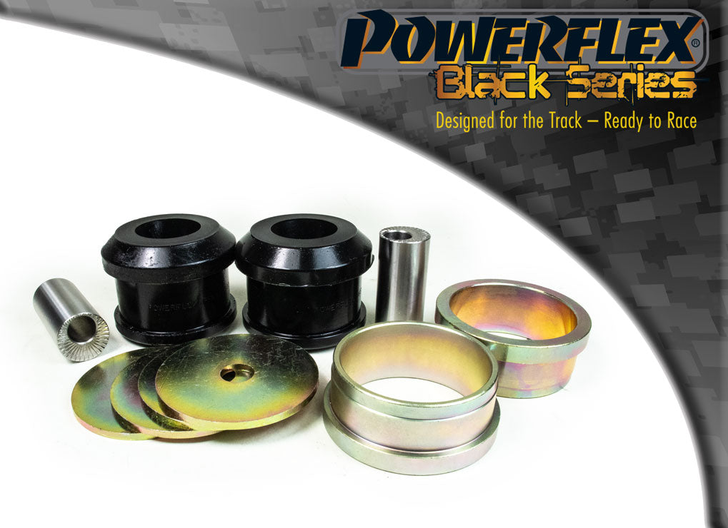 Powerflex Front Arm Rear Bushes, Caster Offset for Renault Megane II, Scenic II, Grand Scenic II - Black Series