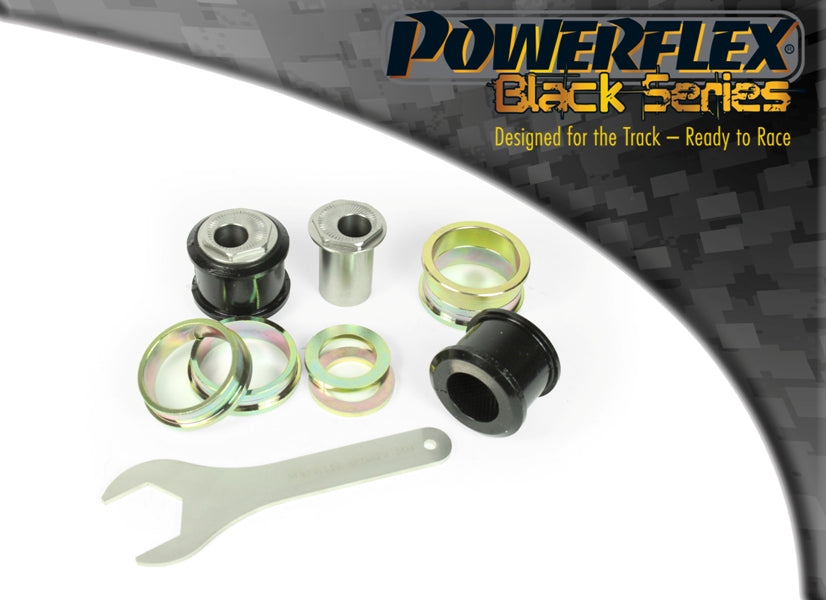 Powerflex Front Arm Front Bushes, Camber Adjustable for Renault Megane III RS - Black Series