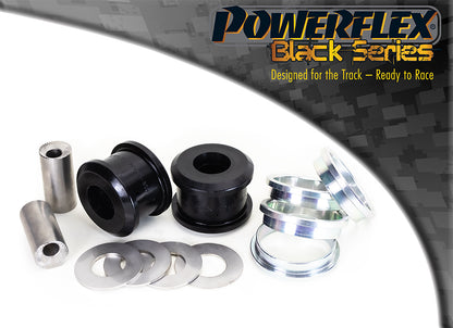 Powerflex Front Arm Rear Bushes, Caster Offset for Renault Clio III RS 197 / 200 - Black Series