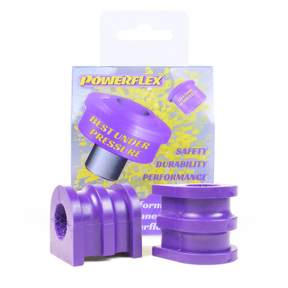 Powerflex Front Anti Roll Bar Bushes 20.5mm (Half-Length) for Renault Clio III, Scenic II & Nissan Micra K12, Note