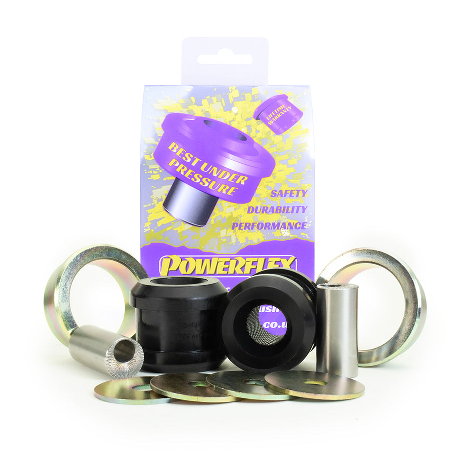 Powerflex Front Arm Rear Bushes, Caster Offset for Renault Clio III / IV, Captur, Zoe, Nissan Micra K12, Note, Cube & more