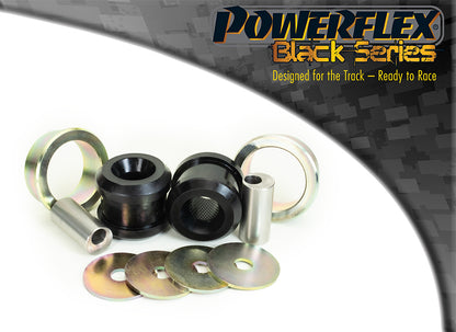 Powerflex Front Arm Rear Bushes, Caster Offset for Renault Clio III / IV, Captur, Zoe, Nissan Micra K12, Note, Cube & more - Black Series