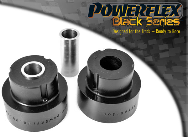 Powerflex Front Wishbone Rear Bushes 52mm (to MY2000) for Saab 9-5 (YS3E) - Black Series
