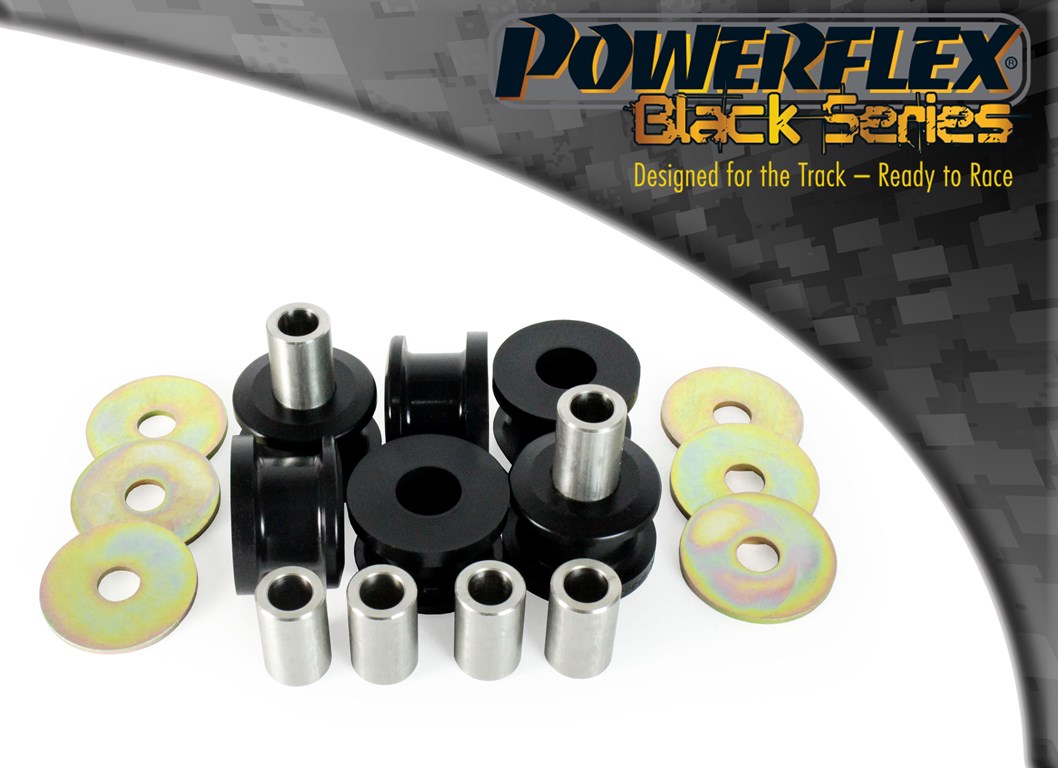 Powerflex Front Subframe Mounting Bushes (MY2002 on, 40mm Centre) for Saab 9-5 (YS3E) - Black Series