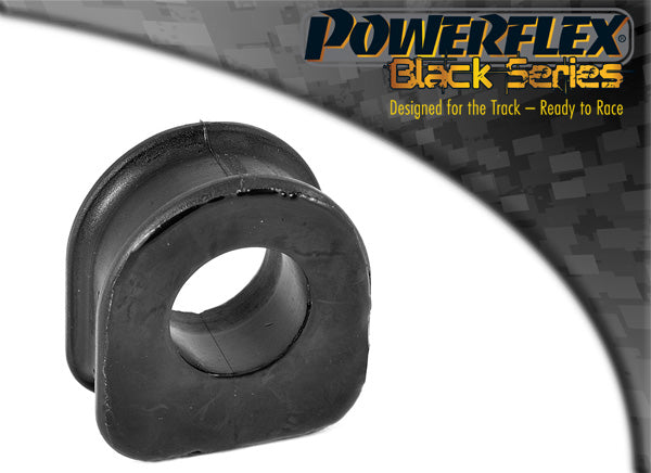 Powerflex Steering Rack Mount (Round Type) for Saab 900 (1994-1998), 9-3 (1998-2002) - Black Series