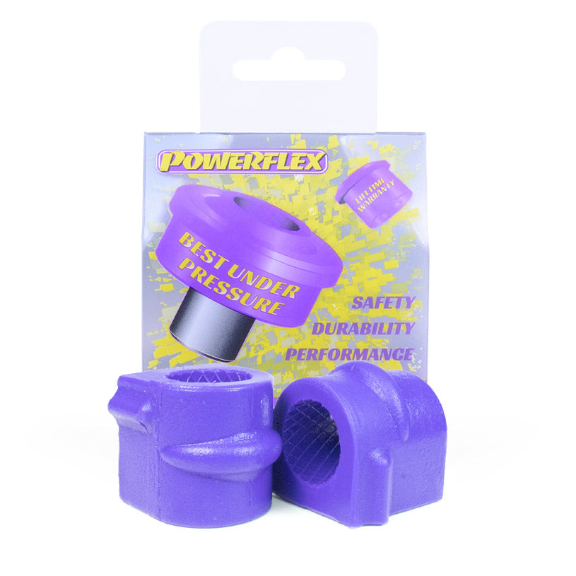 Powerflex Front Anti Roll Bar Bushes 25mm (Single-Piece) for Vauxhall Vectra C, Signum, Saab 9-3 (2003 on), Fiat Croma (2005-2011)