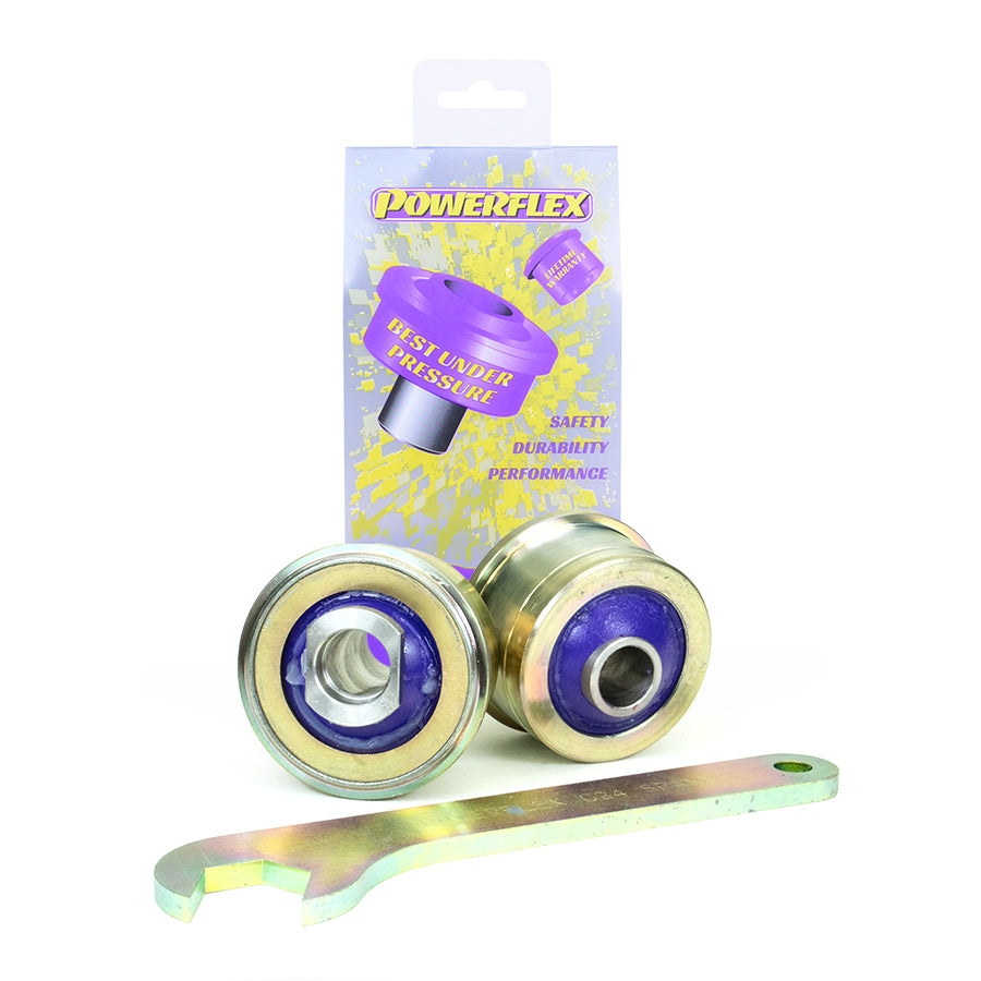 Powerflex Front Wishbone Rear Bushes, Anti-Lift & Caster Adjustable for Subaru Legacy BL / BP, Outback (2003-2009), Forester SJ