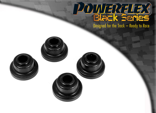 Powerflex Front Track Control Arm Outer Bushes for Vauxhall Agila, Suzuki Wagon R+, Ignis, Daewoo Matiz - Black Series
