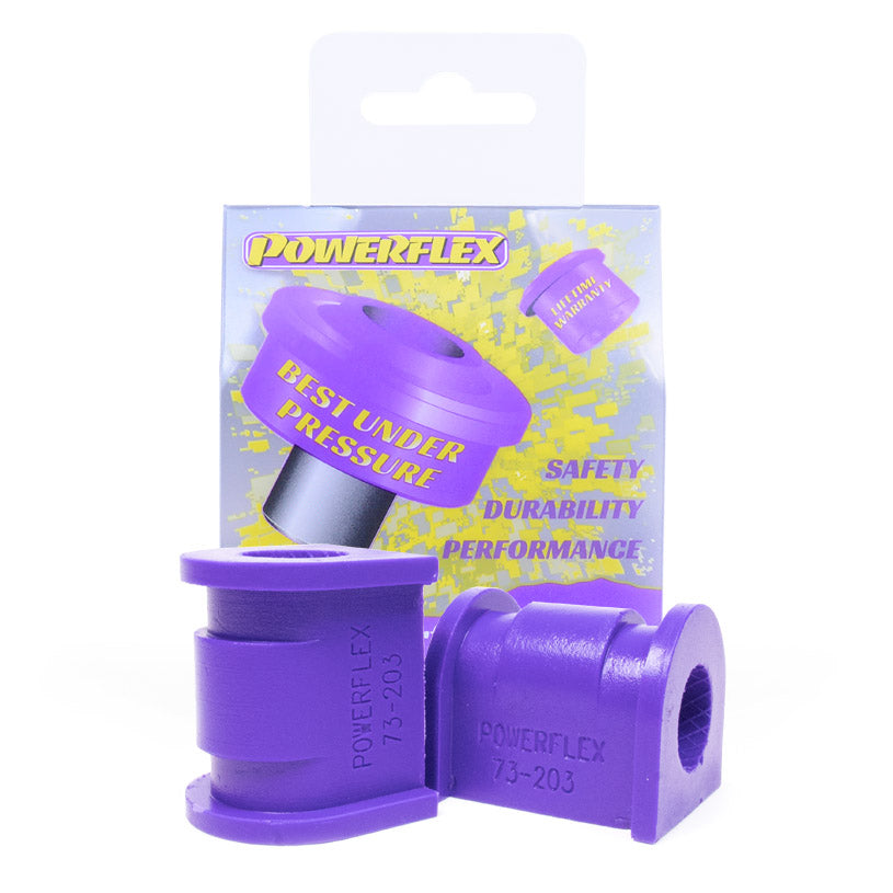 Powerflex Front Anti Roll Bar Bushes 21mm for Vauxhall Agila, Suzuki Wagon R+, Ignis, Daewoo Matiz