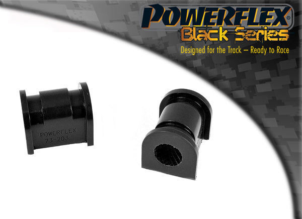Powerflex Front Anti Roll Bar Bushes 21mm for Vauxhall Agila, Suzuki Wagon R+, Ignis, Daewoo Matiz - Black Series