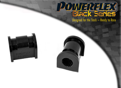 Powerflex Front Anti Roll Bar Bushes 21mm for Vauxhall Agila, Suzuki Wagon R+, Ignis, Daewoo Matiz - Black Series