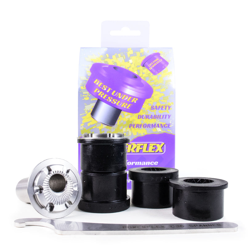 Powerflex Front Arm Front Bushes, Camber Adjustable for Suzuki Swift Sport Mk3 (ZC32S)