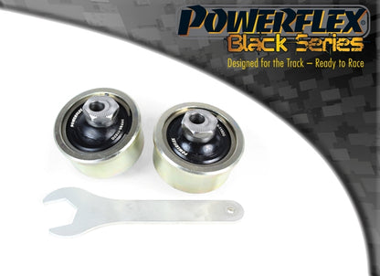 Powerflex Front Wishbone Rear Bushes, Caster Adjustable for Vauxhall Corsa D / E, Adam, Fiat Grande Punto, Punto Evo, Punto (2012-2018), Fiorino, Qubo, Alfa MiTo, Citroen Nemo, Peugeot Bipper - Black Series