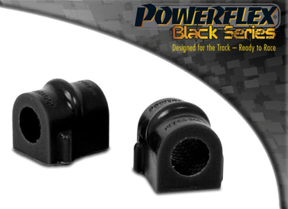 Powerflex Front Anti Roll Bar Bushes 21mm (Single-Piece) for Vauxhall Astra H, Meriva A, Combo C - Black Series