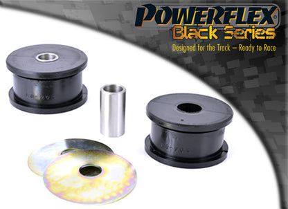 Powerflex Front Tie Bar to Chassis Bushes (58mm Bracket) for Vauxhall Corsa B, Tigra A - Black Series