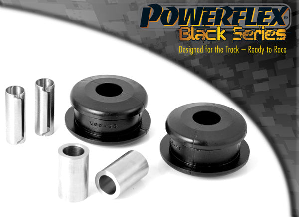 Powerflex Front Wishbone Rear Bushes (Mk2) for VW Golf Mk2, Corrado, Jetta Mk2, Passat B3 / B4, Seat Toledo Mk1 - Black Series