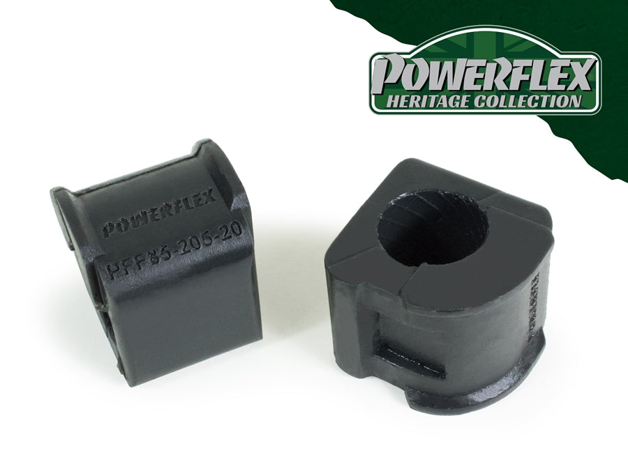 Powerflex Front Anti Roll Bar Bushes 20mm for VW Golf Mk2 / Mk3, Caddy Mk2, Corrado, Jetta Mk2, Vento, Seat Cordoba / Ibiza Mk2 / Inca / Toledo Mk1 - Heritage Collection