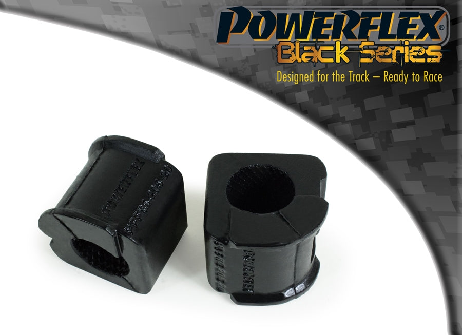 Powerflex Front Anti Roll Bar Bushes 18mm for VW Golf Mk2 / Mk3, Caddy Mk2, Corrado, Jetta Mk2, Vento, Seat Cordoba / Ibiza Mk2 / Inca / Toledo Mk1 - Black Series