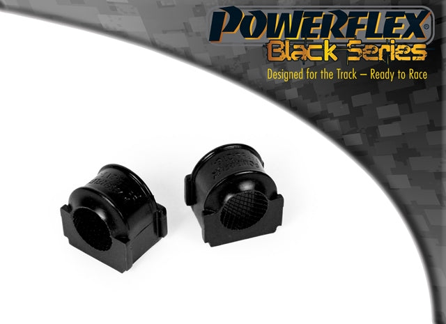 Powerflex Front Anti Roll Bar Outer Mounts 16mm for VW Golf Mk1, Jetta Mk1, Scirocco Mk1 / Mk2, Caddy Mk1 - Black Series