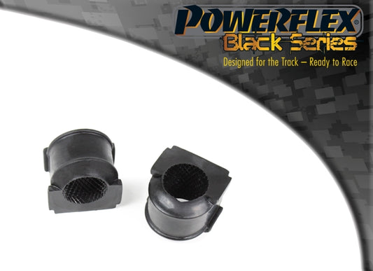 Powerflex Front Anti Roll Bar Outer Mounts 22mm for VW Golf Mk1, Jetta Mk1, Scirocco Mk1 / Mk2, Caddy Mk1 - Black Series