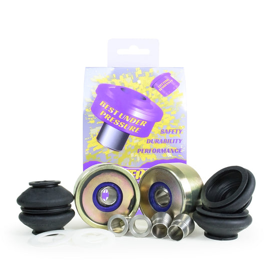 Powerflex Front Wishbone Rear Spherical Bushes (Track / Race) for VW Golf Mk4, Audi A3 / S3 8L & TT Mk1, Seat Leon Mk1, Skoda Octavia Mk1