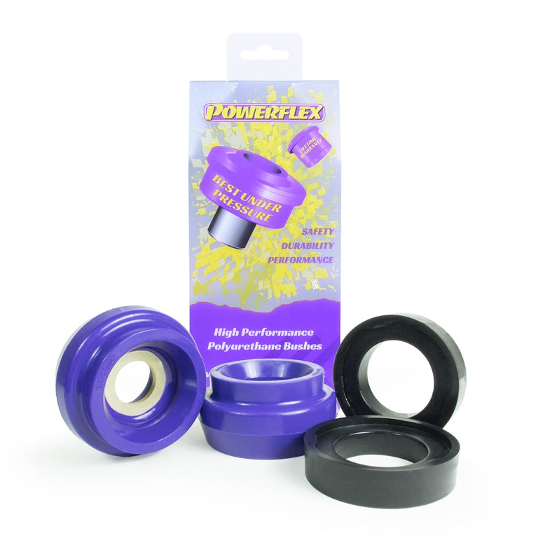 Powerflex Front Strut Top Mount Bushes (-10mm) for VW Golf Mk4, Polo Mk5, Up!, Audi A1, A3 8L, TT Mk1, Seat Ibiza, Leon Mk1, Skoda Fabia, Octavia Mk1
