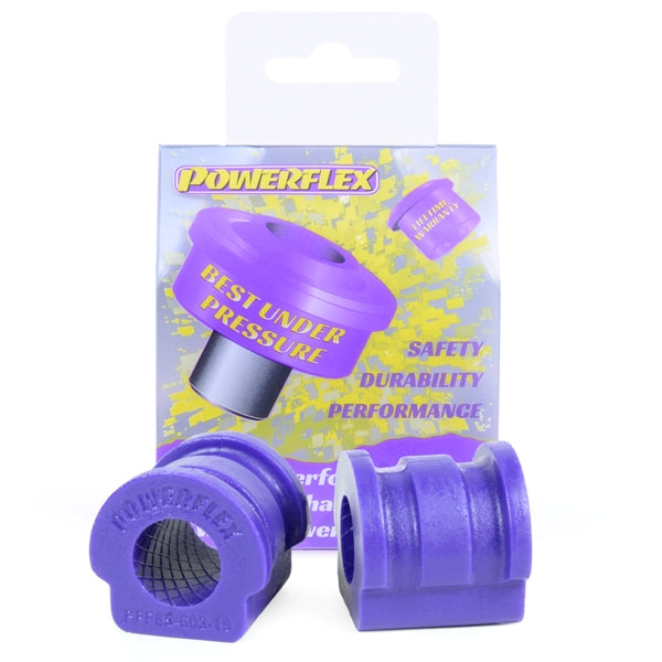 Powerflex Front Anti Roll Bar Bushes 19mm for Volkswagen Polo 9N, Polo 6R / 6C, Fox & Seat Ibiza 6L, Ibiza 6J, Cordoba 6L & Skoda Fabia 6Y, Fabia 5J, Fabia NJ, Rapid & Audi A1