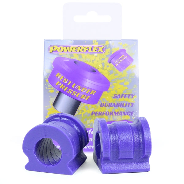 Powerflex Front Anti Roll Bar Bushes 20mm for Volkswagen Polo 9N, Polo 6R / 6C, Fox & Seat Ibiza 6L, Ibiza 6J, Cordoba 6L & Skoda Fabia 6Y, Fabia 5J, Fabia NJ, Rapid & Audi A1, S1, A1 quattro