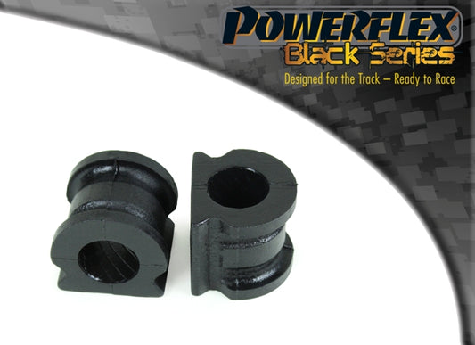 Powerflex Front Anti Roll Bar Bushes 20mm for Volkswagen Polo 9N, Polo 6R / 6C, Fox & Seat Ibiza 6L, Ibiza 6J, Cordoba 6L & Skoda Fabia 6Y, Fabia 5J, Fabia NJ, Rapid & Audi A1, S1, A1 quattro - Black Series