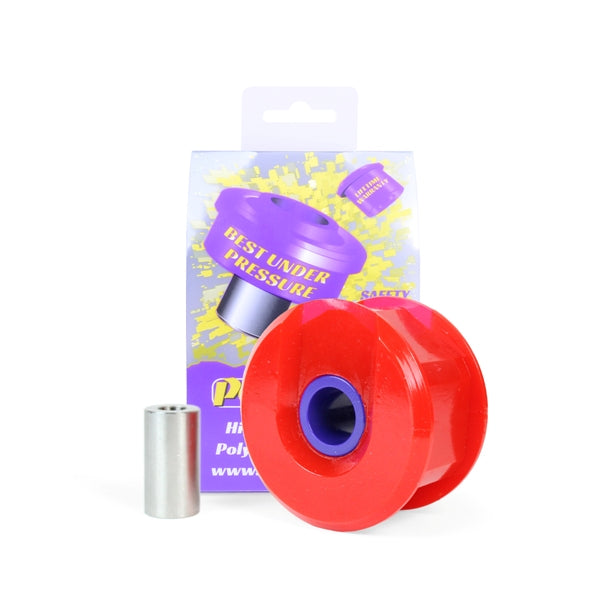 Powerflex Lower Engine Mount Large Bush for Volkswagen Polo 9N, Polo 6R / 6C, Fox & Seat Ibiza 6L, Ibiza 6J, Cordoba 6L, Toledo NH & Skoda Fabia 6Y, Fabia 5J, Fabia NJ, Roomster, Rapid & Audi A1, S1 - Standard Diesel (Red 65A)