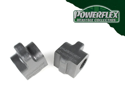 Powerflex Front Anti Roll Bar Bushes 21mm (Later, Shaped Bracket) for Volvo 240, 260 - Heritage Collection