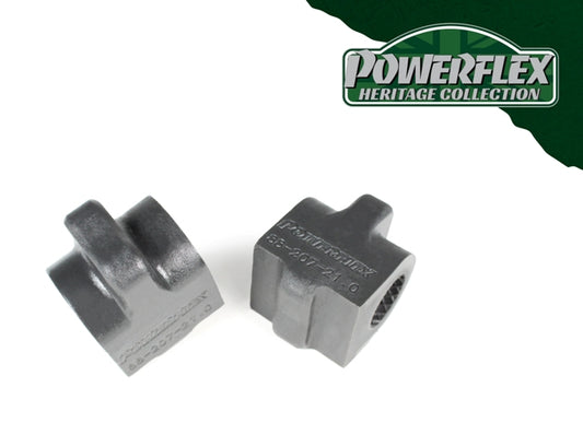 Powerflex Front Anti Roll Bar Bushes 21mm (Later, Shaped Bracket) for Volvo 240, 260 - Heritage Collection