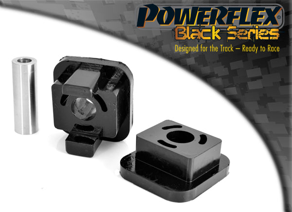 Powerflex Upper Engine Mount Bush, Cross-Shaped Bracket (Petrol) for Volvo S60 Mk1 / V70 Mk2 / S80 Mk1, XC70 (2002-2007) - Black Series