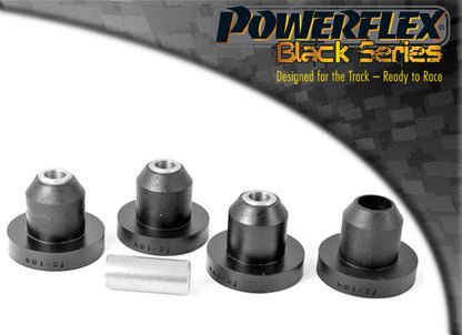 Powerflex Rear Beam Mounts (M12 Bolt) for Peugeot 106, Citroen AX, Saxo - Black Series
