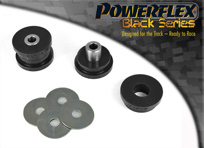 Powerflex Rear Shock Absorber Top Mounting Bushes (32mm Long) for Fiat 500 (not Abarth), Abarth 500 / 595 / 695 - Black Series