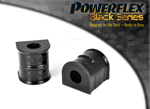 Powerflex Rear Anti Roll Bar to Chassis Bushes 22mm for Ford Focus Mk3, Mk3 ST & Volvo V40 - Black Series